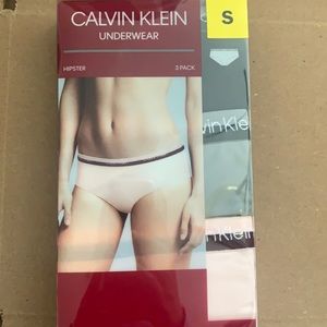 CALVIN KLEIN Underwear 3-Pack Small Hipster